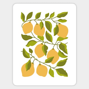 Summer Lemons Magnet